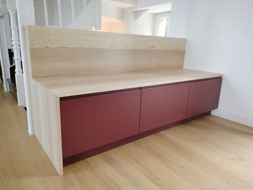 Bibliothèque & Banquette