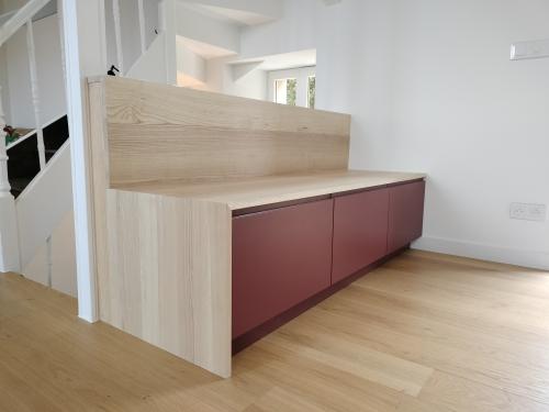 Bibliothèque & Banquette