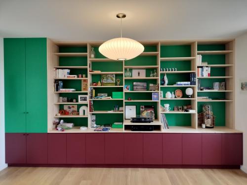 Bibliothèque & Banquette