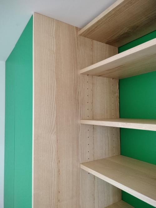 Bibliothèque & Banquette